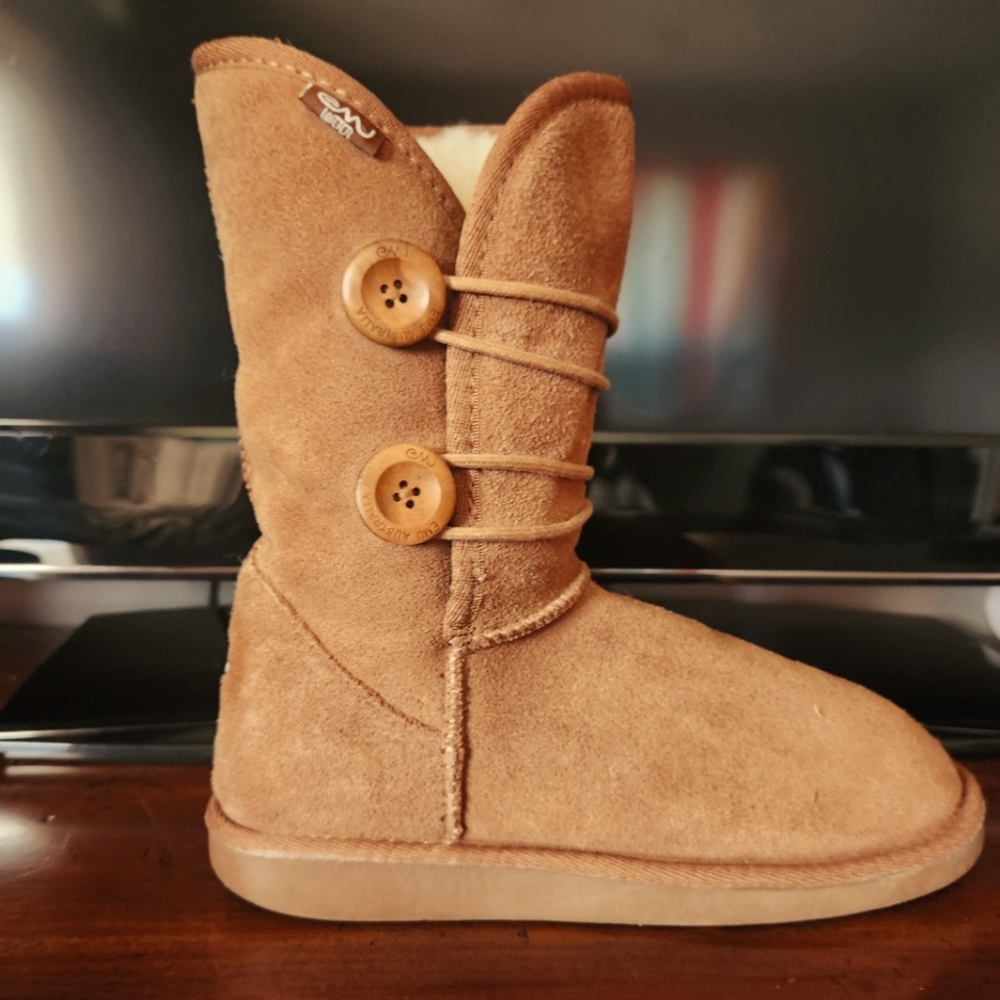 EMU Australia Kate Size 8W Suede Boots
